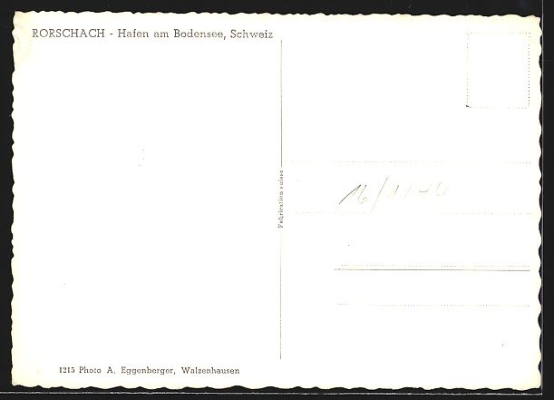 Cartoline postali: AK Rorschach, Hafen am Bodensee – Usato da Berlin venduto da bartko-reher 1