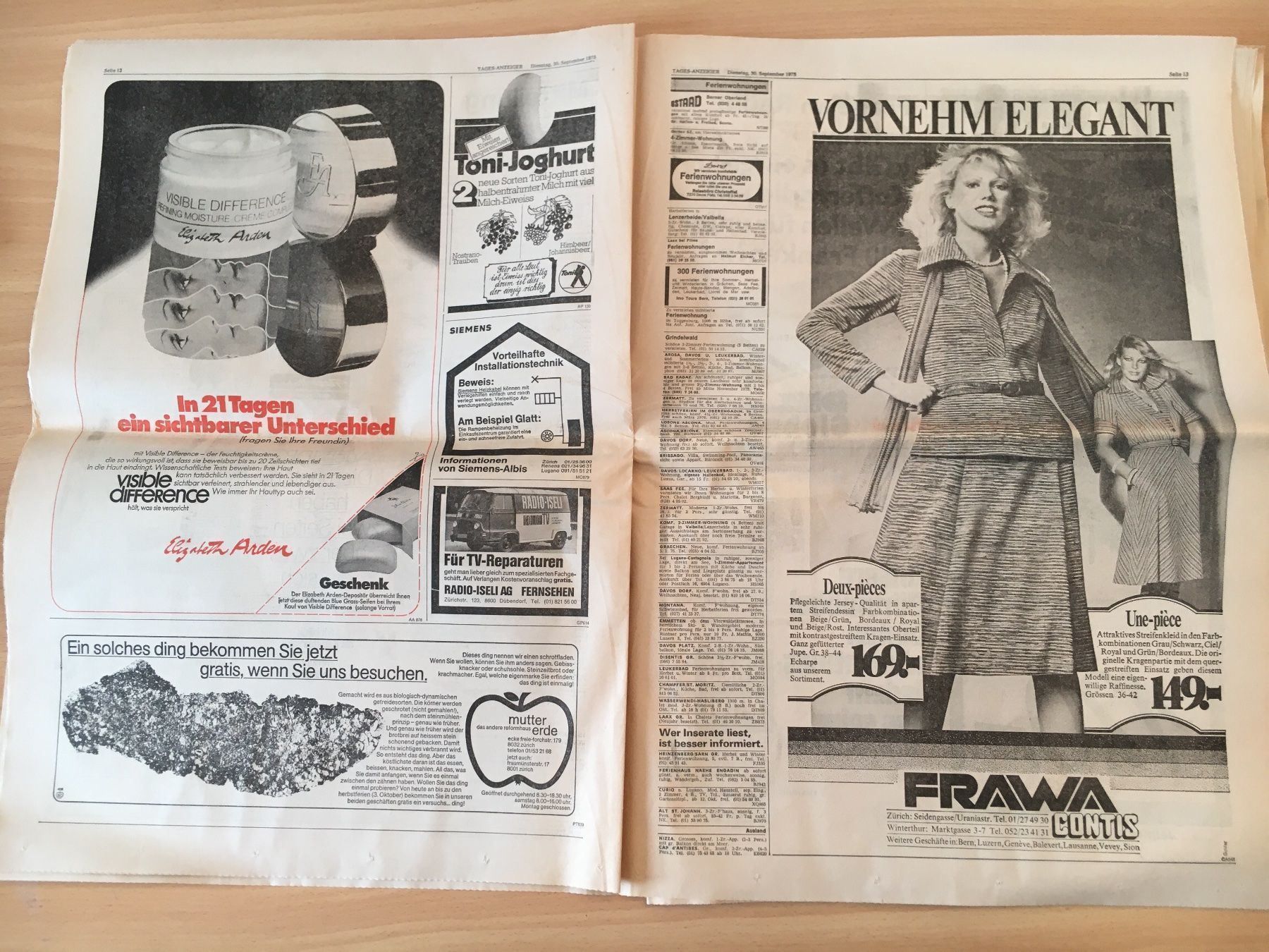 Zeitschriften & Magazine: Tagesanzeiger vom 30. September 1975 – Gebraucht aus Luzern von Jiggy_8898 4