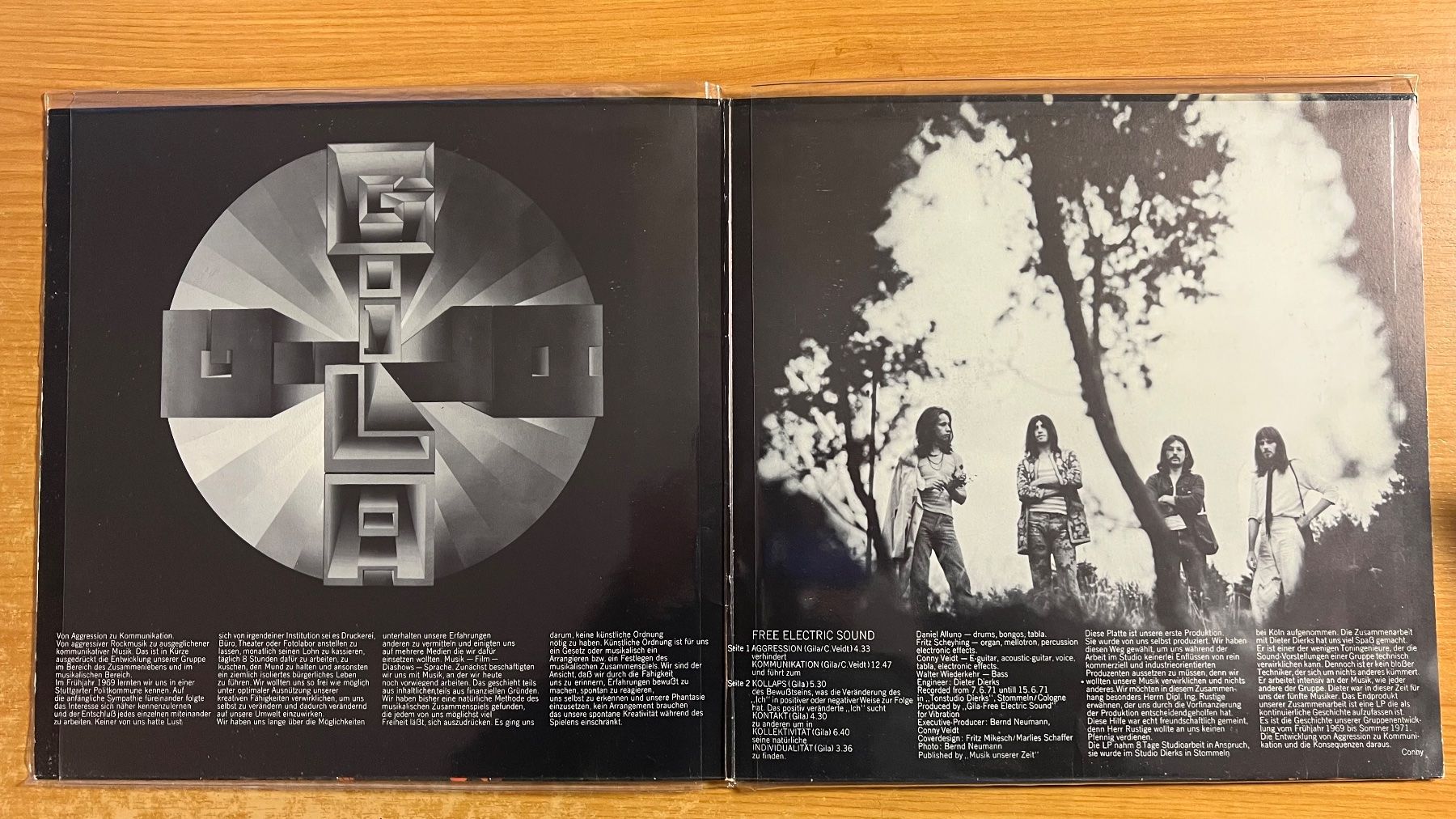 Vinyles: Gila - Same / 1. D-Press. 1971 - Incl. Hype Sticker & Poster – D'occasion à Gais par soundcave57 2