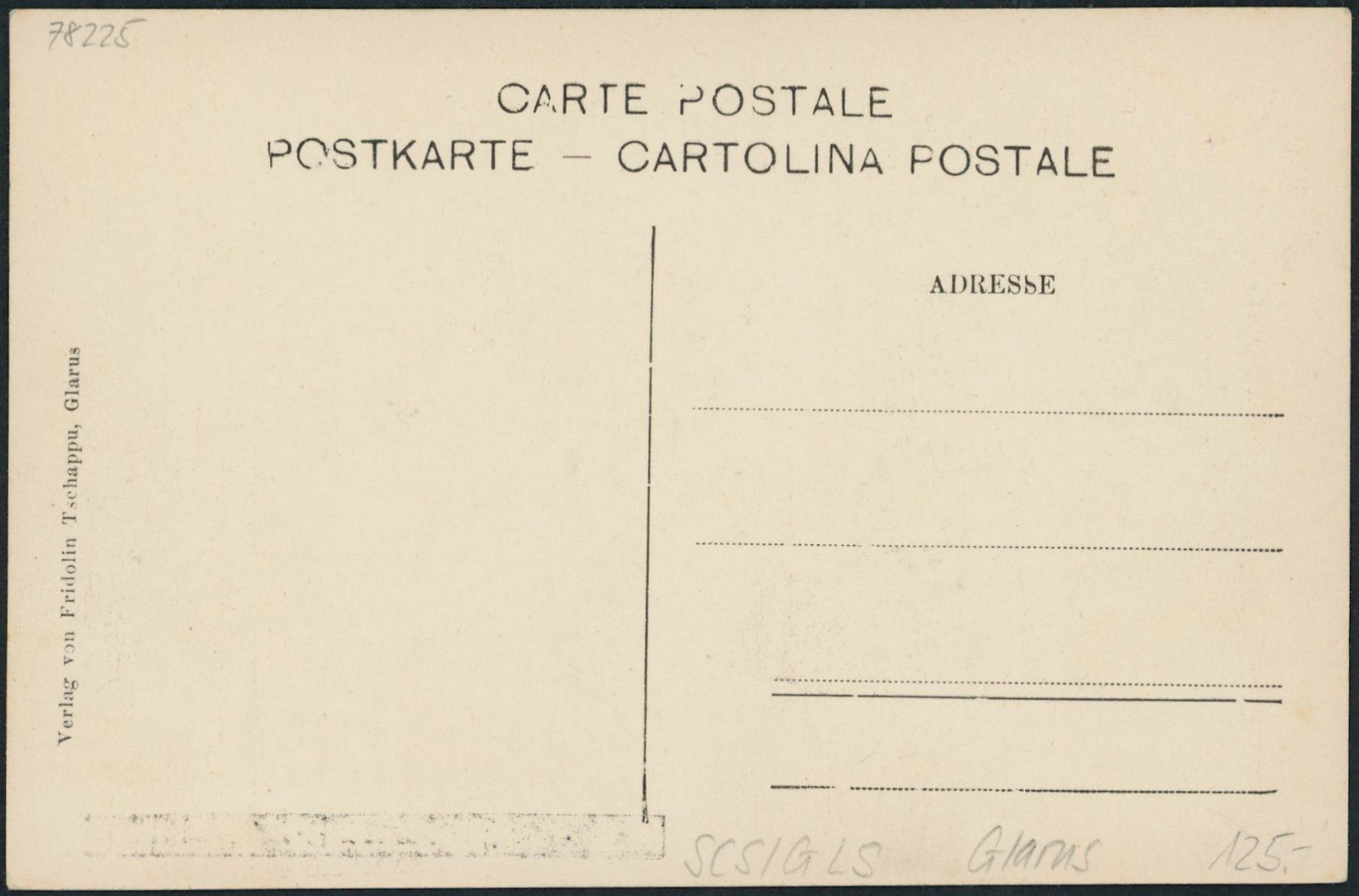 Cartoline postali: GLS Glarus - Sport - Schiessen – Nuovo (secondo la descrizione) da Schindellegi venduto da leecollect 1