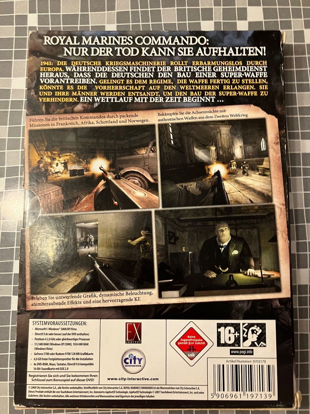 Giochi: The Royal Marines Commando - PC (2008, deutsch) – Usato da Winkel venduto da Asdas87 1