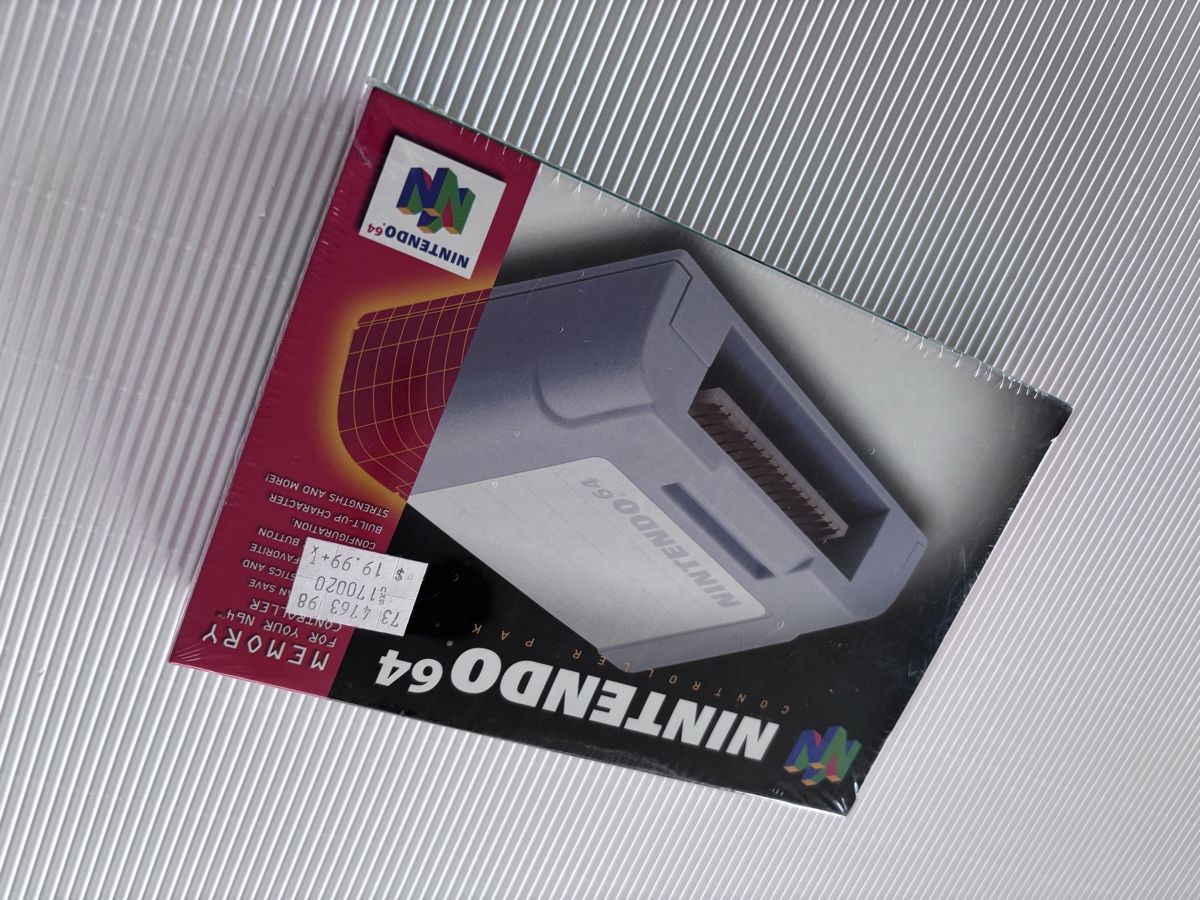Spiele: Nintendo 64 Controller Pak N64 - Neu, Sealed Ntsc Top (!) – Neu und originalverpackt aus Kehrsatz von Sash17 6