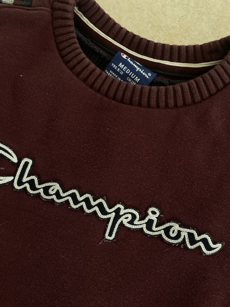Champion Maglioni & Felpe: Champion Sweatshirt Pullover bordeaux Gr. 140  – Usato da Obergerlafingen venduto da cabo4 1
