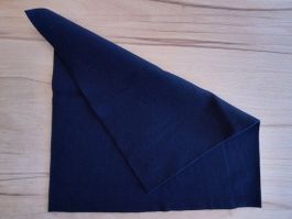 Bündchen Tricot Stoff schwarz