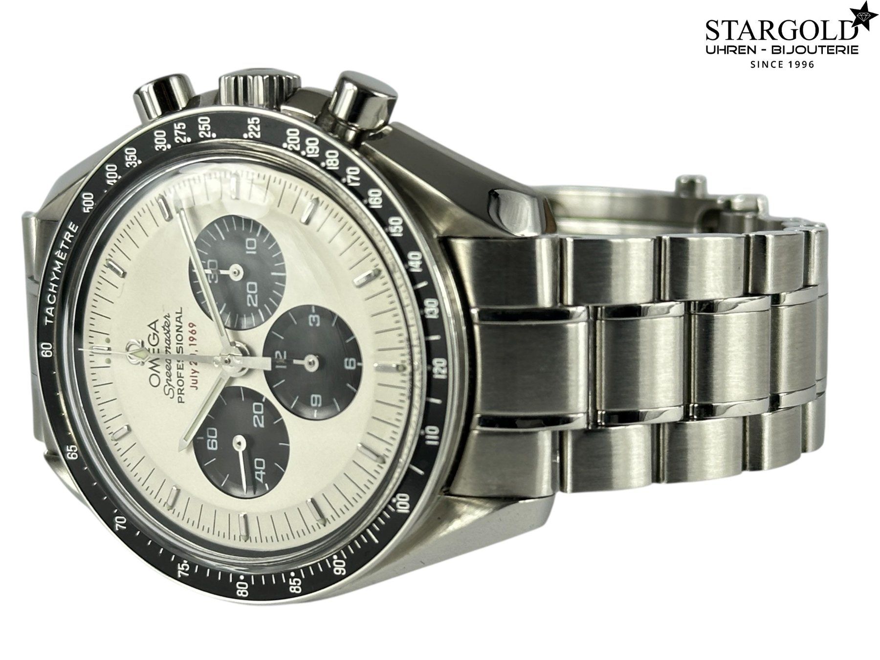 Omega Orologi: Omega Speedmaster Apollo 11 - 35th Anniversary - 3569.31.00 – Usato da Zürich venduto da Stargold-Uhren 1