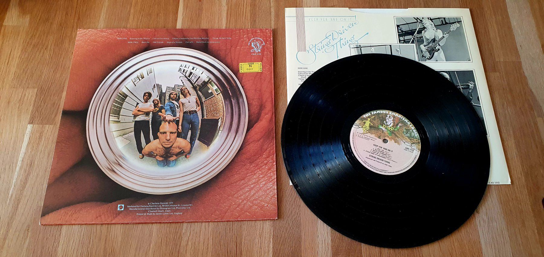 Schallplatten: STRING DRIVEN THING, Keep yer Hand on it, UK LP, MINT-! – Gebraucht aus Kreuzlingen von Cdschlumpf 1