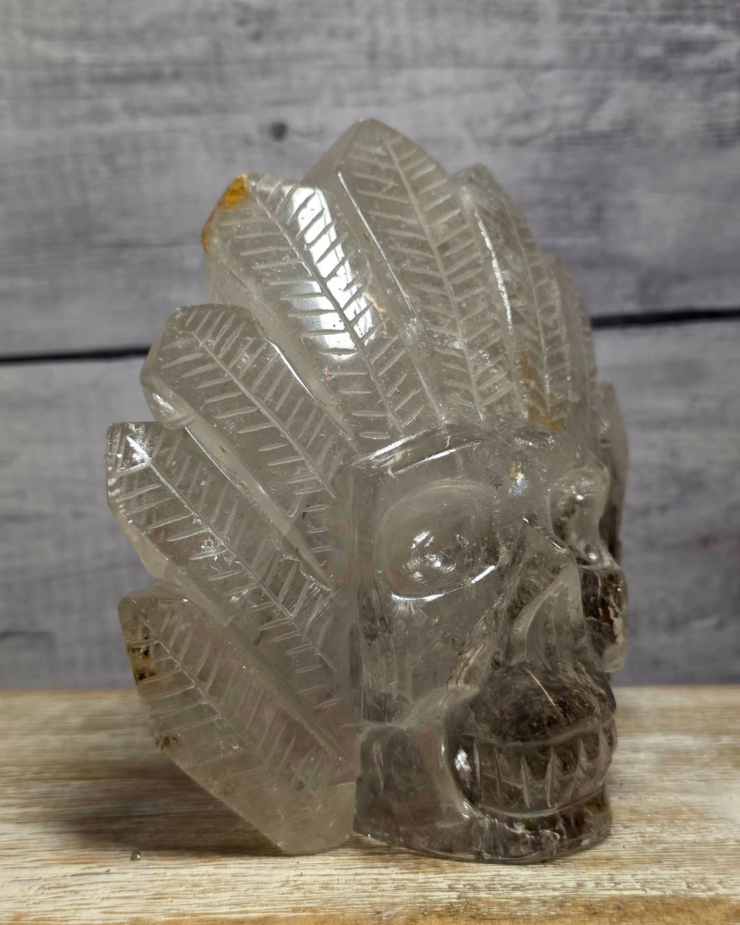 Minerali & Pietre curative: Wunderbarer Lodolith Schädel 1.36kg – Nuovo e nell'imballaggio originale da Matzingen venduto da Shay_Crystalz 1