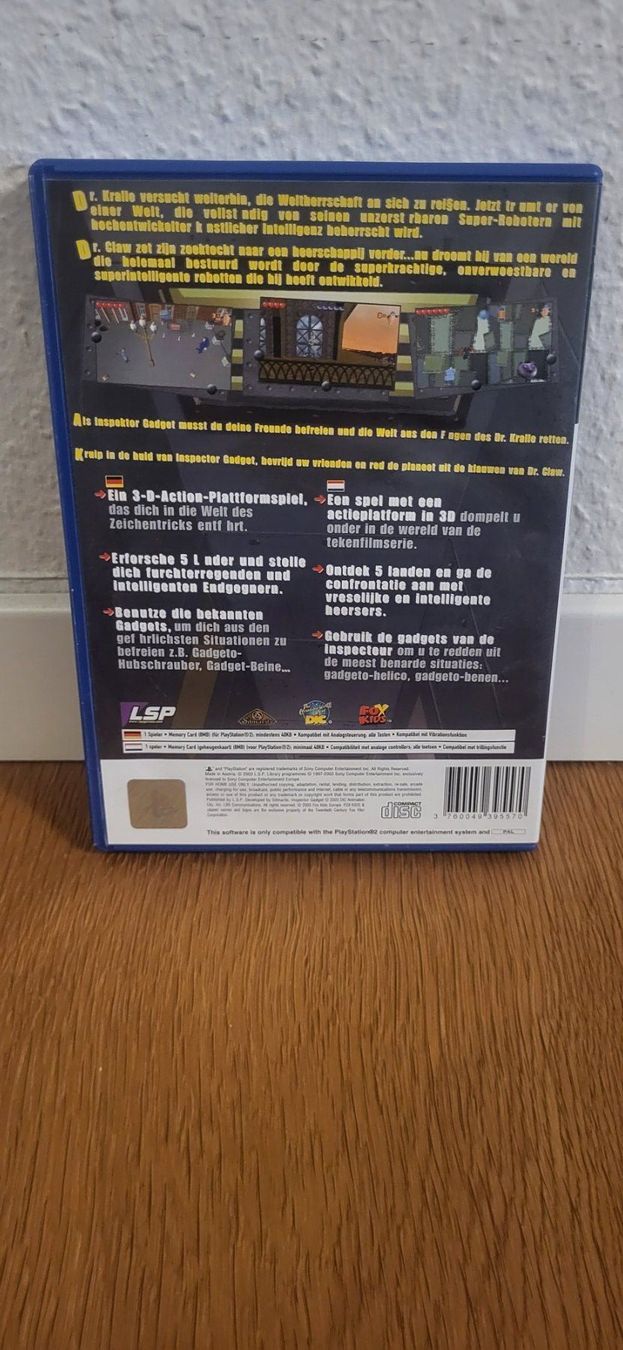 Sony Giochi: PS2 - Inspector Gadget Mad Robots Invasion – Usato da Münsingen venduto da Heroism2010 1