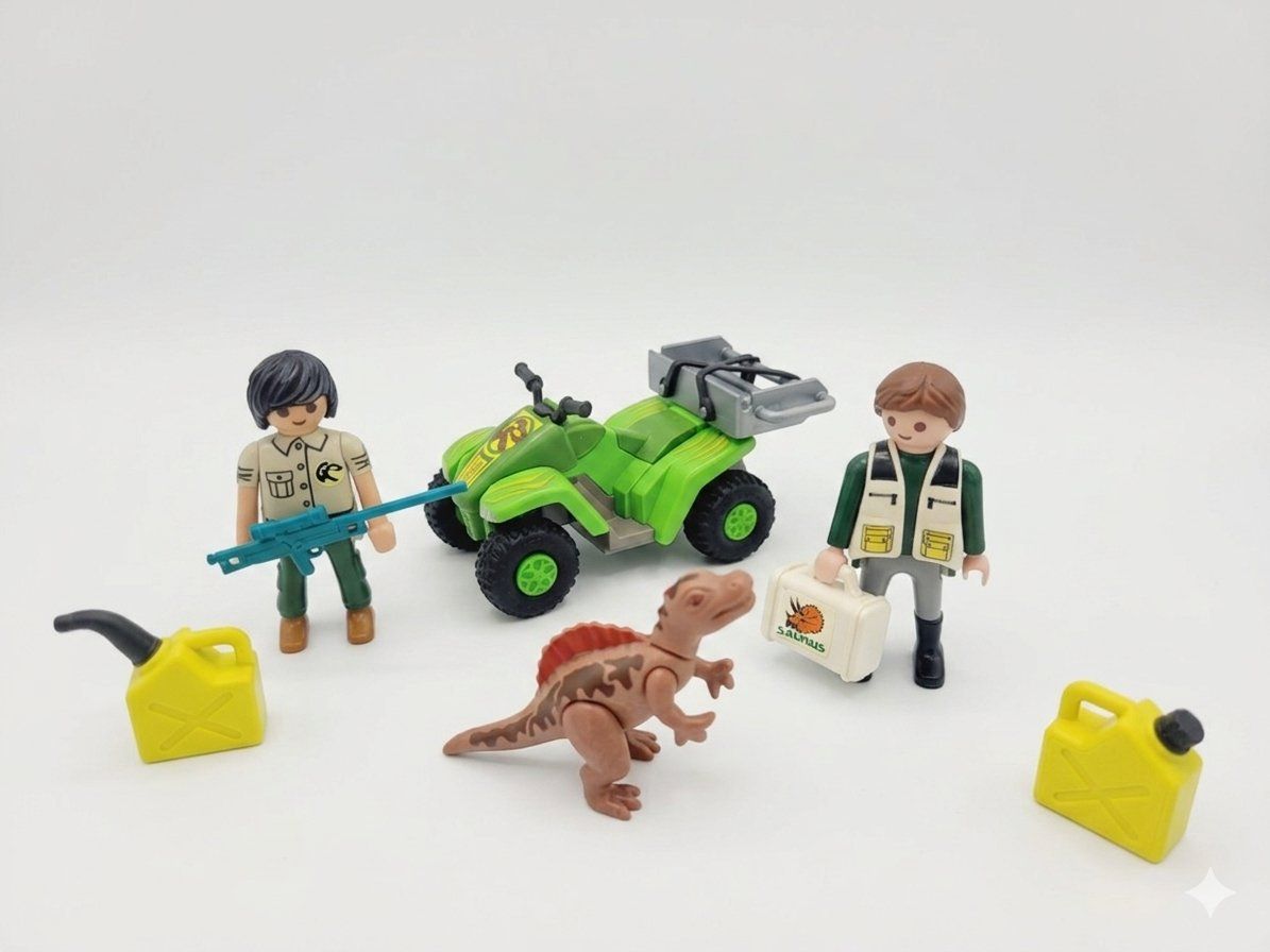 Playmobil Giocattoli: Playmobil, Dinos/Quad   (C) – Usato da Gunzwil venduto da Zappelhans