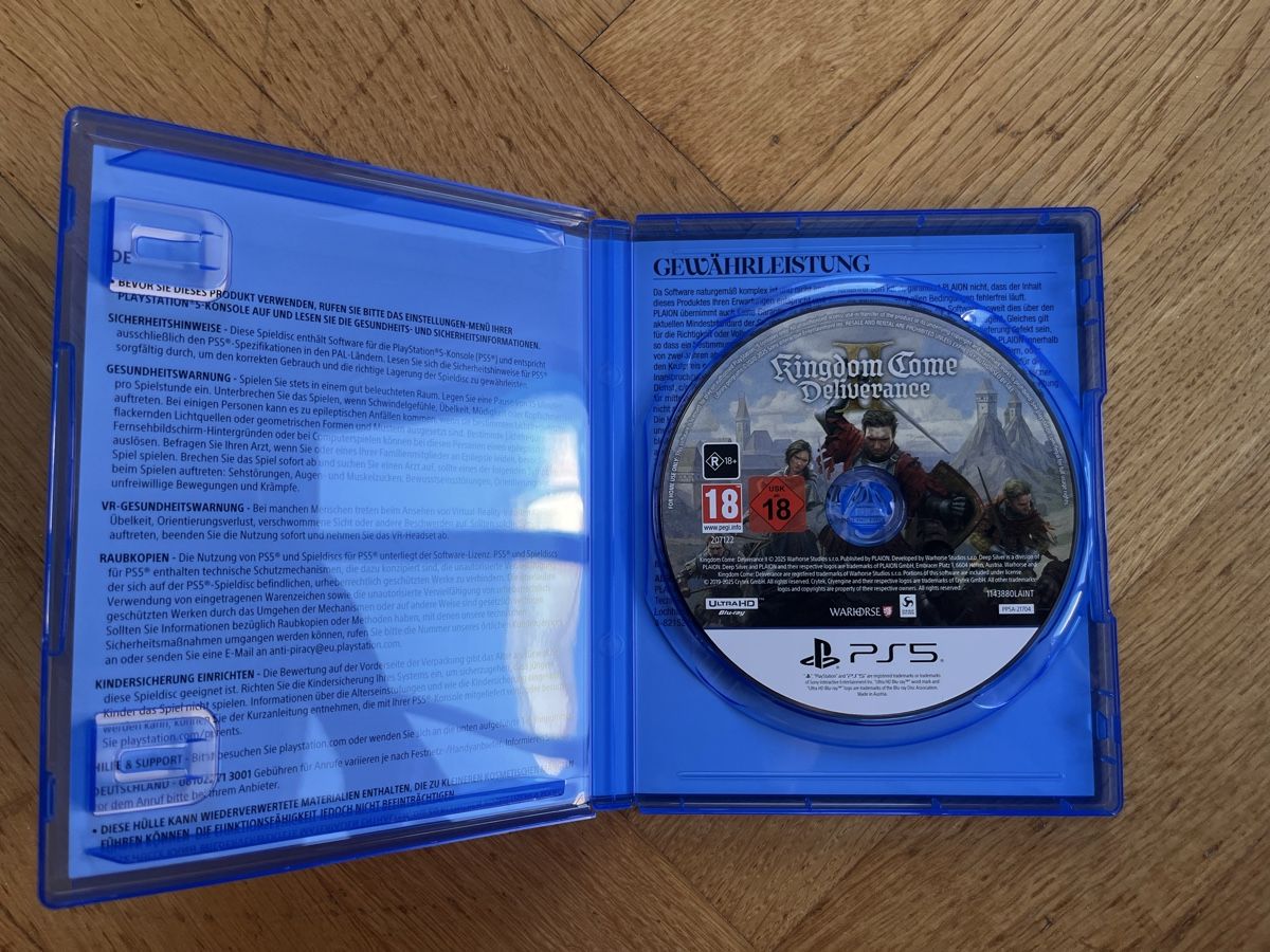 Spiele: Kingdom Come Deliverance II PS5 – Gebraucht aus Luzern von RockinSteve 1