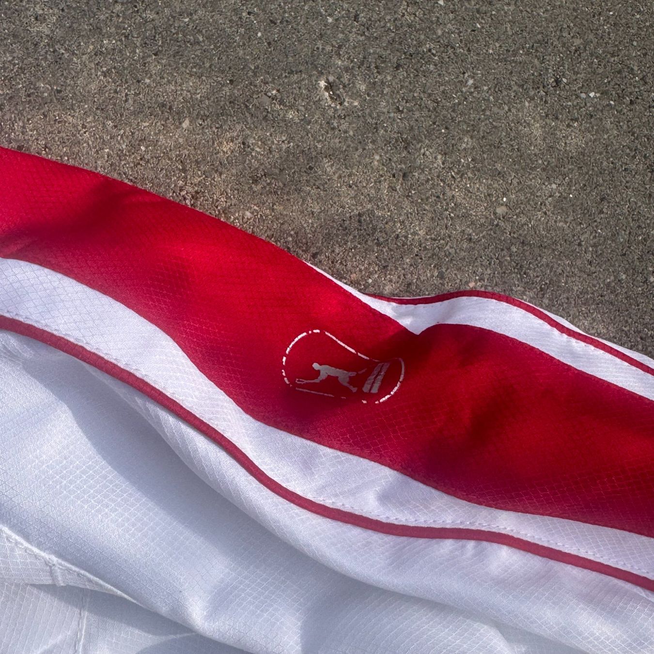 Jacken: Sergio Tacchini white and red retro track jacket vintage – Gebraucht aus St. Gallen von sourced_limited 3