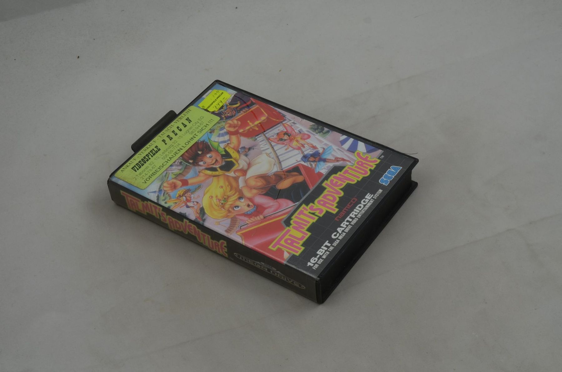 Spiele: Talmit's Adventure Sega Mega Drive Spiel – Gebraucht aus Buchs AG von SellAndBuyX
