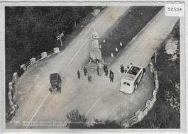 Flugaufnahme - Monument National Suisse Sentinelle Rangiers