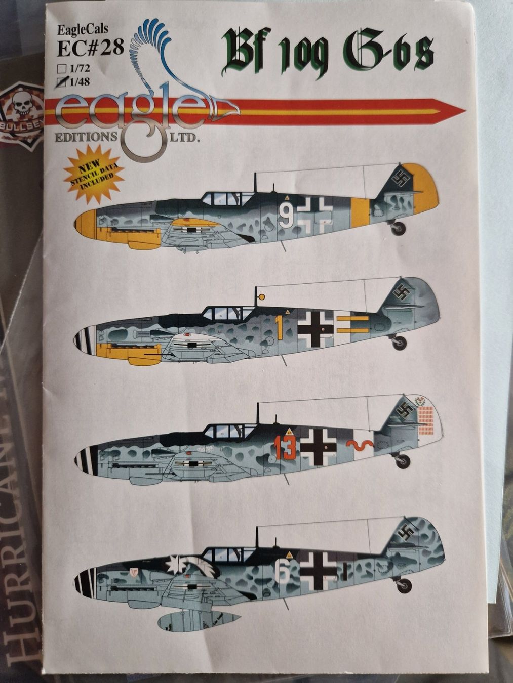 Modellbausätze & Standmodelle: Eagle Cal bf109g-6 1/48 decals – Neu und originalverpackt aus Ponte Capriasca von nikfolle