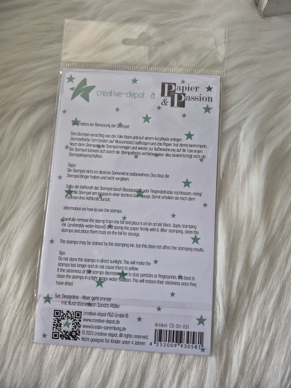 Timbri: Creative Depot Stempelset "Meer geht immer" – Nuovo e nell'imballaggio originale da Altdorf SH venduto da MR2509 1