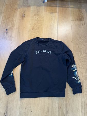 Zara Man Crewneck Sweatshirt Tiger Print Size XL