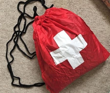 "SCHWEIZ" Kleinrucksack/Tasche Nylon NEU