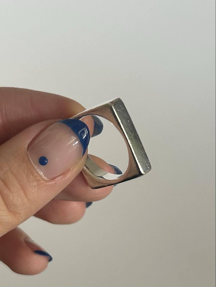 Bagues: Abstrakter 925 Silber Ring – D'occasion à Bern par Ilikebluegems 1