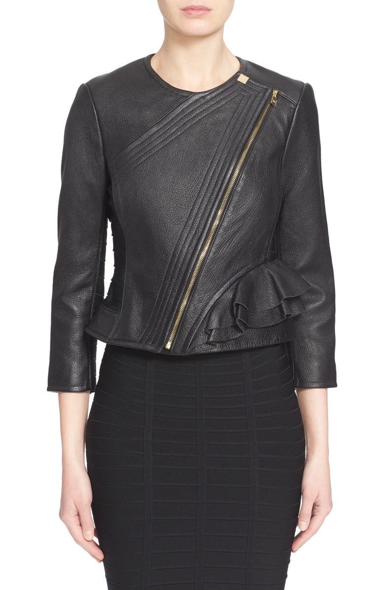 Giacche: Herve Leger Black Leather Jacket – Usato da St.Josefen venduto da lop_lh8d 2