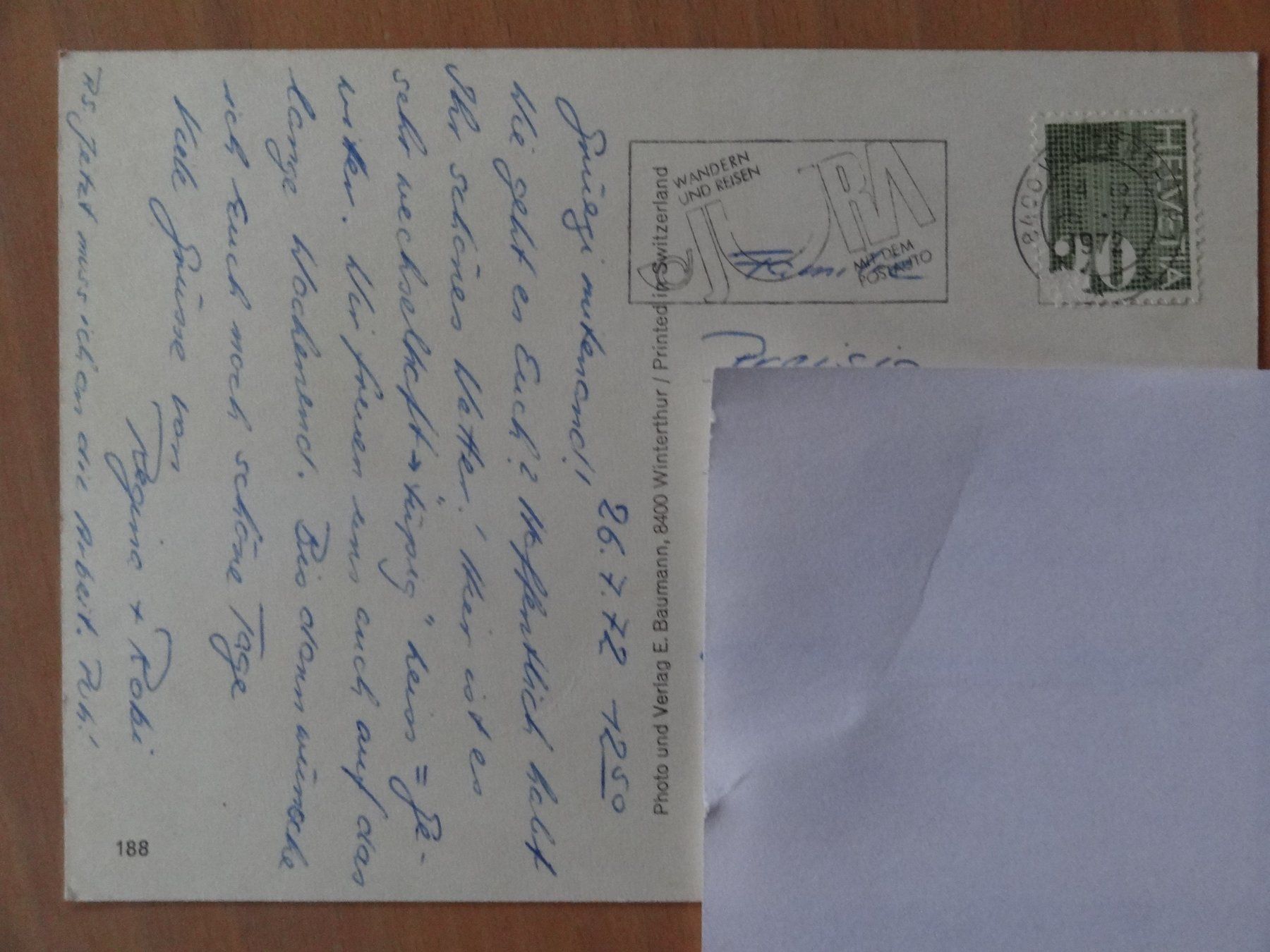 Cartoline postali: Winterthur - Suisse - Années 70 – Usato da St Léonard venduto da Riglin 1