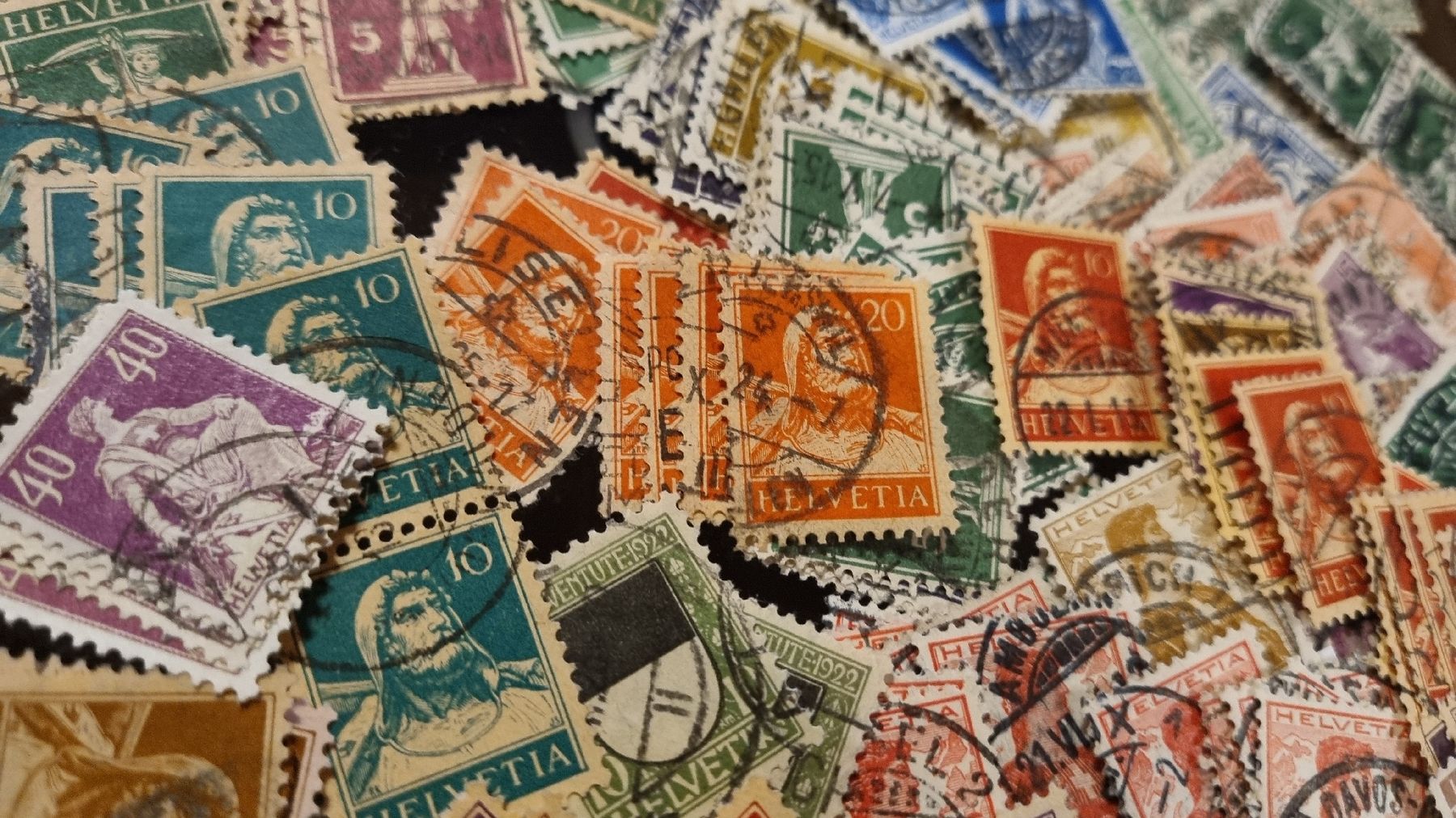 Tutti i francobolli: STARKE SAMMLUNG SCHWEIZ - AB ALT  – Usato da Heimenschwand venduto da Valvora 2