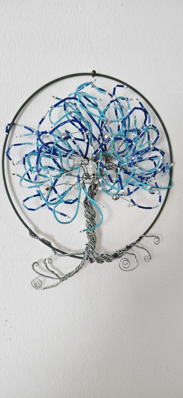 Tutte le decorazioni: "Baum des Lebens" Handmade super Geschenk ORIGINAL – Usato da Uttwil venduto da TG-Lupa