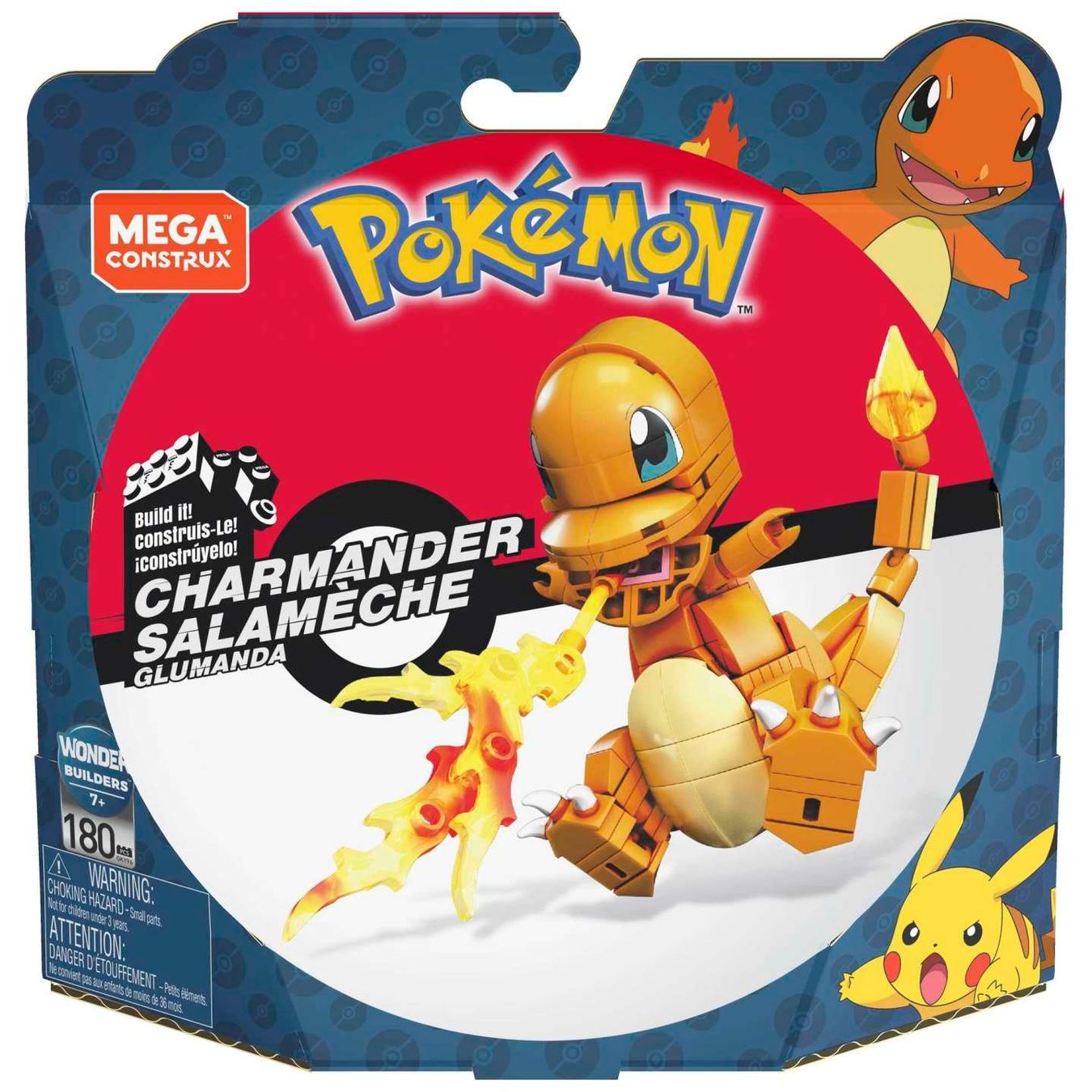 Mega Kit di costruzioni: Mega Pokémon Glumanda GKY96 – Nuovo e nell'imballaggio originale da Basadingen venduto da tot_59zf 5
