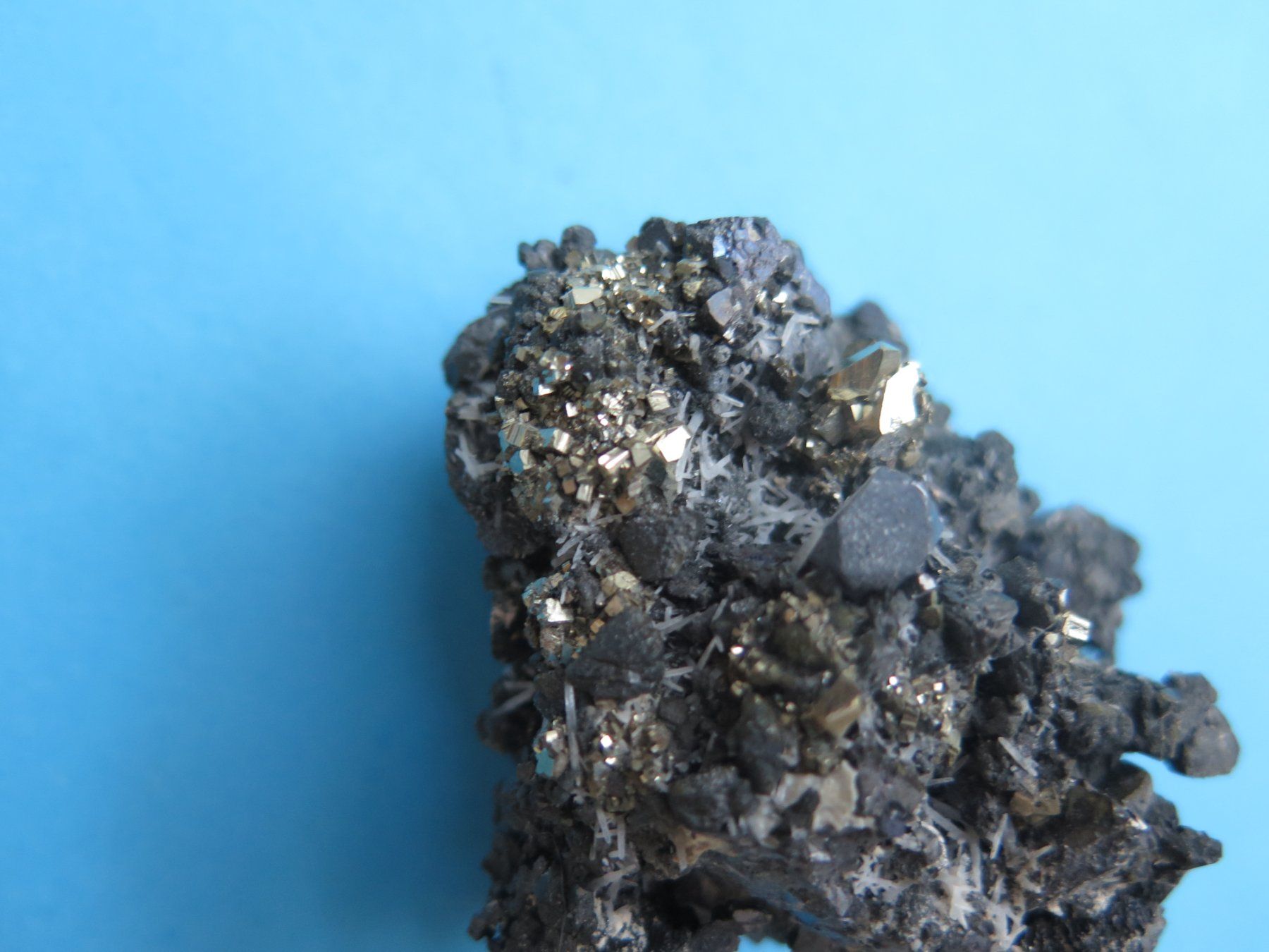 Minerali & Pietre curative: Galena mit Seligmannit und Chalkopyrit Stufe – Usato da Schaffhausen venduto da Yamakana51L8736OQ8 7