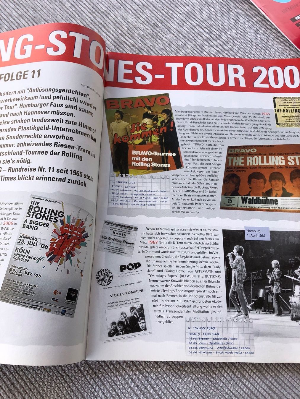 Riviste & Magazine: The Rolling Stons – Usato da Aeschi SO venduto da Stones55 2