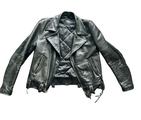 Vintage Hein Gericke Leder Moto Jacke