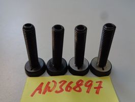 4 x Schaublin Stützschraube M8, unbenutzt