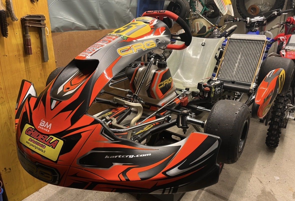 Rotax Go-Kart: Go Kart CRG 2023 Rotax Max 2025 – Usato da Gordola venduto da AleixSuesli