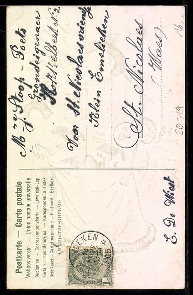 Cartes postales: Weihnachtsmann mit Geschenkesack und ver – D'occasion à Berlin par bartko-reher 1