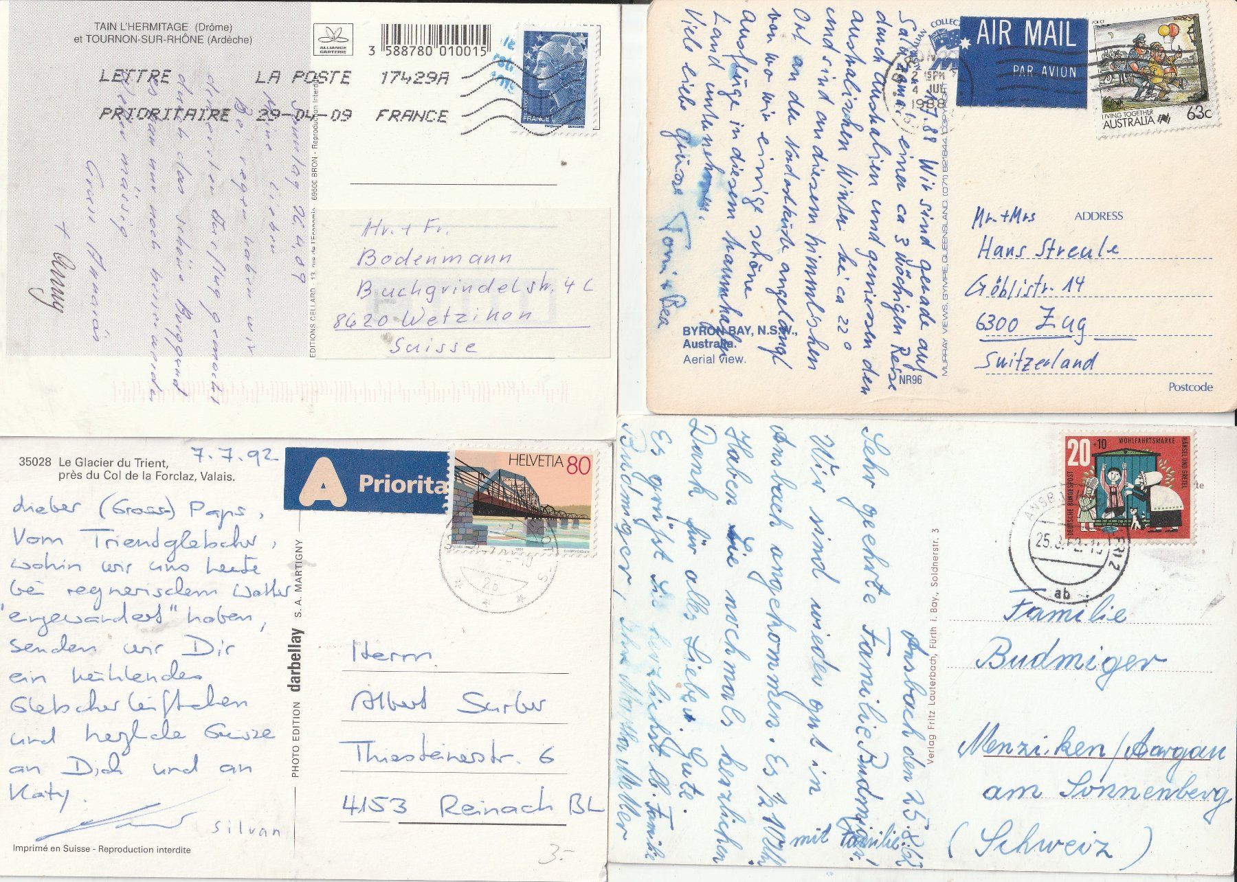 Cartoline postali: 20 Karten Welt – Usato da Lumbrein venduto da made02 9