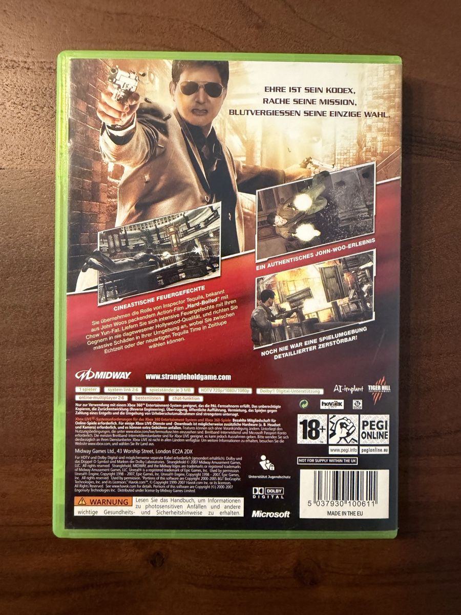 Microsoft Spiele: John Woo presents: Stranglehold für Xbox 360  – Gebraucht aus Thunstetten von Virus_33 2