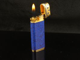 Cartier Feuerzeug Laque de Chine Lapislazuli neu & Garantie!