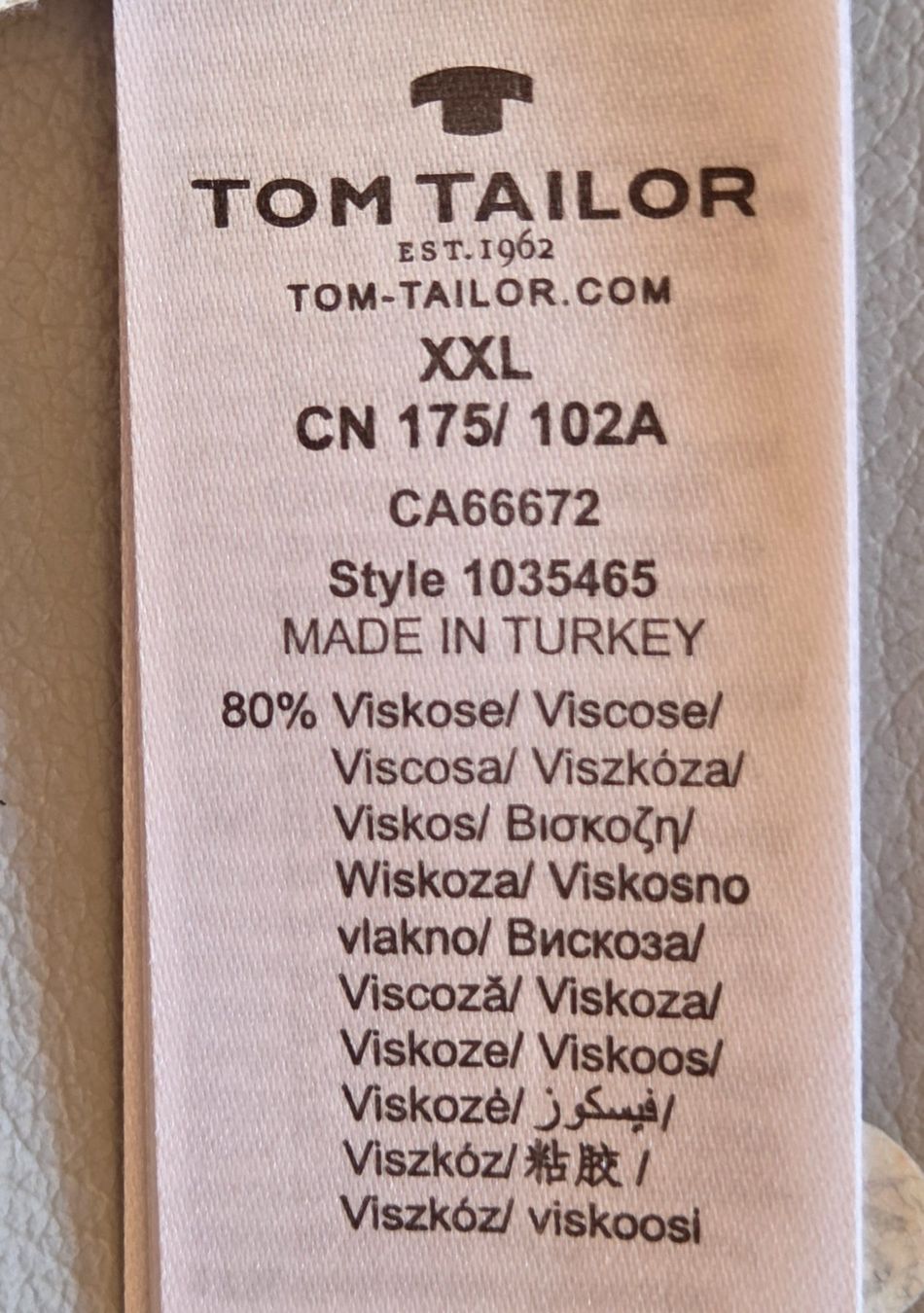 Tom Tailor Maglioni & Felpe: Shirt Tom Tailor Gr. XXL – Nuovo (secondo la descrizione) da Balsthal venduto da Chribo 4