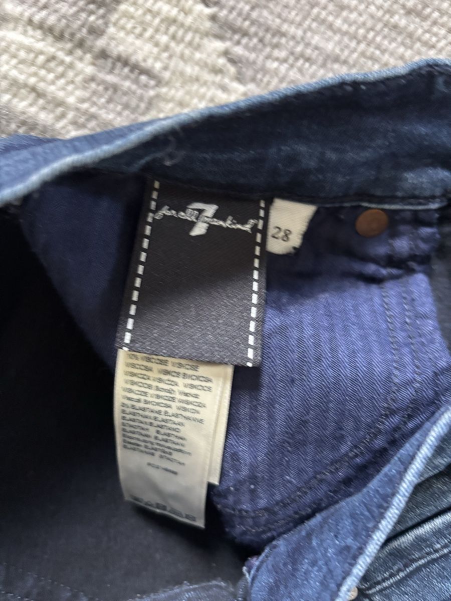 Mankind Jeans: Jean 7 For All Mankind, taille 28 comme neuf – Neu (gemäss Beschreibung) aus Pambio-Noranco von mys_898f 4