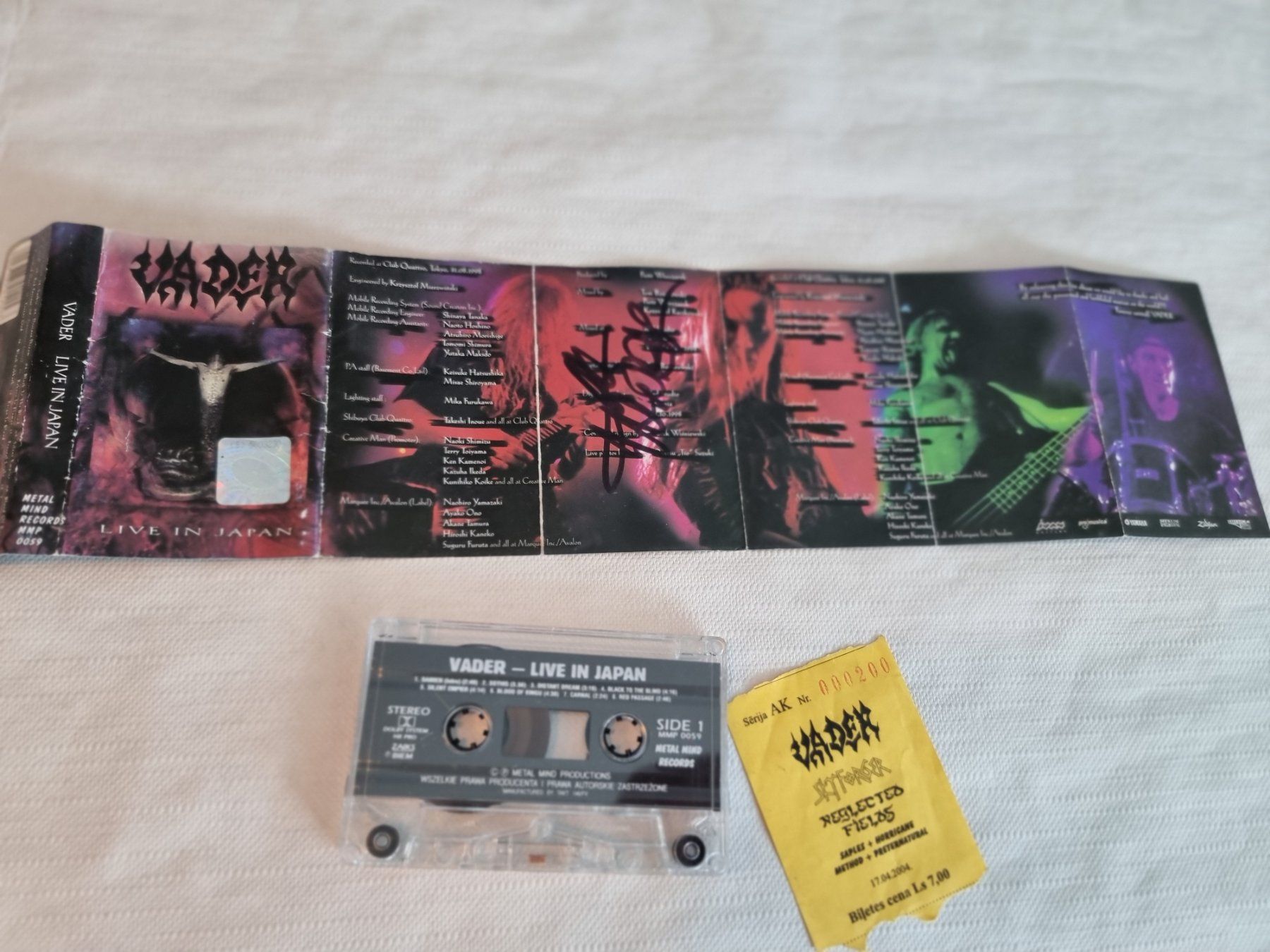 CDs: Vader Sammlung, CD+C7+Ticket+Autogram + guitar pick – Neu (gemäss Beschreibung) aus Wangs von poperman 4