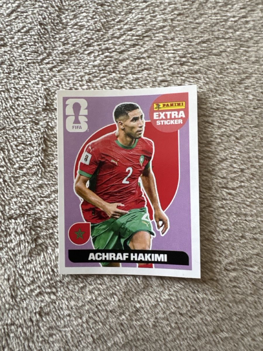 Panini Sammelbilder & Trading cards: Achraf Hakimi – Neu (gemäss Beschreibung) aus Monthey von lila01