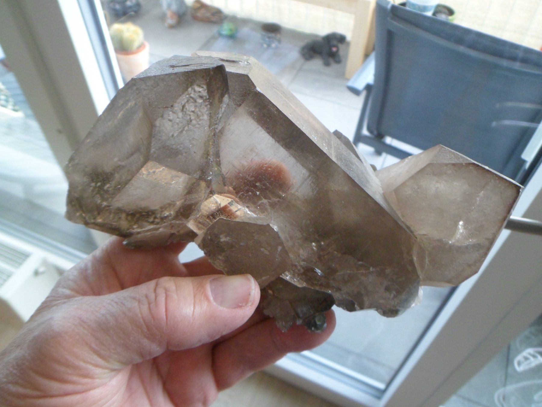 Minerali & Pietre curative: Rauchquarzstufe Schweiz – Usato da Affoltern am Albis venduto da Fossil60 9