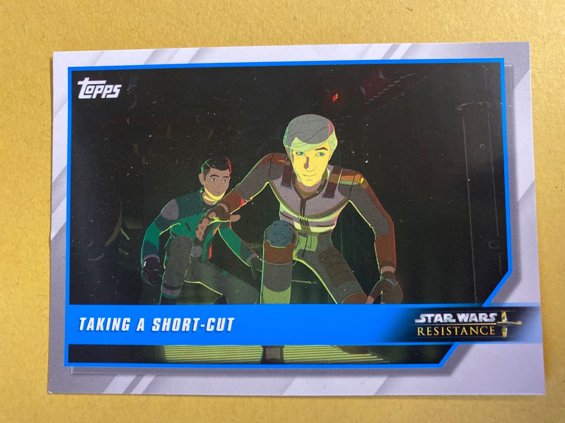 Star Wars Carte collezionabili: Carte Star Wars Resistance Taking a Short-Cut #55 – Nuovo (secondo la descrizione) da Le Brassus venduto da cinema13