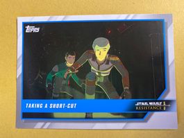 Carte Star Wars Resistance Taking a Short-Cut #55