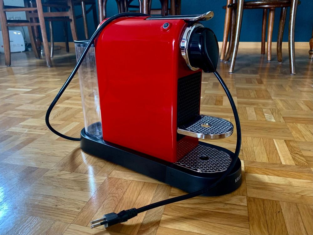 Nespresso Maschine In Rot Kaufen Auf Ricardo