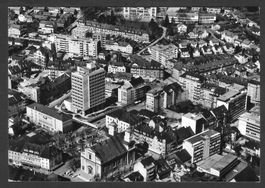 Olten Teilansicht mit Stadthaus 1966