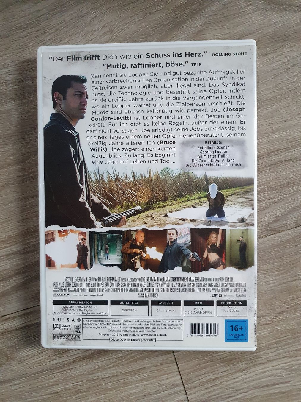 Alle DVDs: DVD Looper mit Bruce Willis – Gebraucht aus Solothurn von Daniel_SO 1