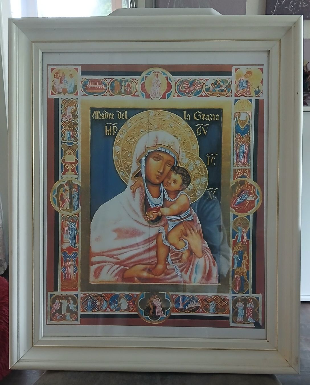 Poster & Bilder: Maria mit Jesuskind – Gebraucht aus Udligenswil von Quarz2002