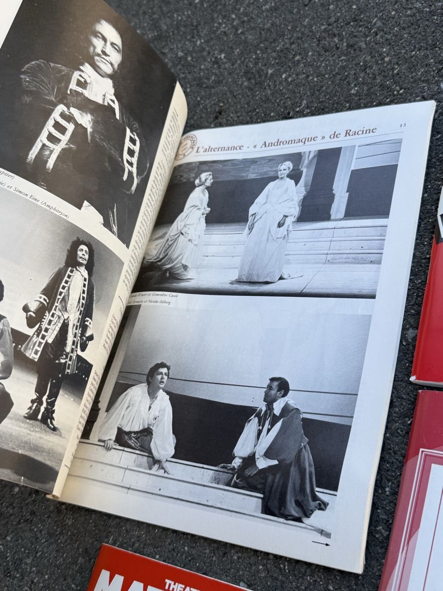 Dokumente: Theaterprogramme Konvolut 8 Stk. Paris 1982 / 1983 – Gebraucht aus Konolfingen von petzipetz 2