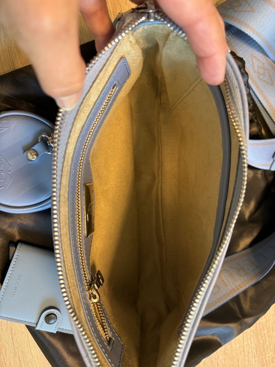 Maison Mollerus Taschen für Damen: Mollerus Flums, sky blue, neu – Neu (gemäss Beschreibung) aus Oberflachs von Lenny021 2