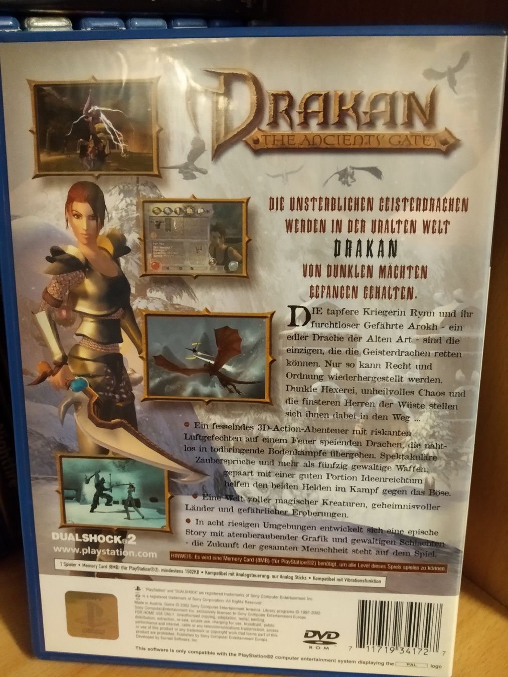Sony Giochi: PlayStation 2 - PS2 - Drakan (DE) – Usato da Fribourg venduto da PastGame 1
